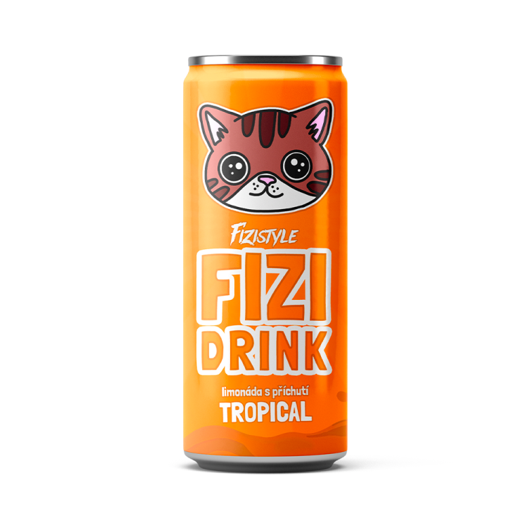 Fizi Drink Limonáda Tropical 0,25l