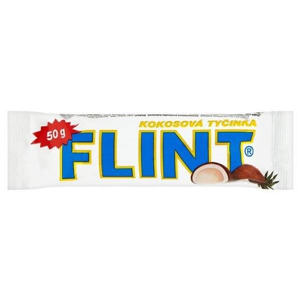 Flint S Bílou Polevou 50g