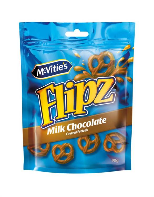 Flipz Milk Chocolate 90g