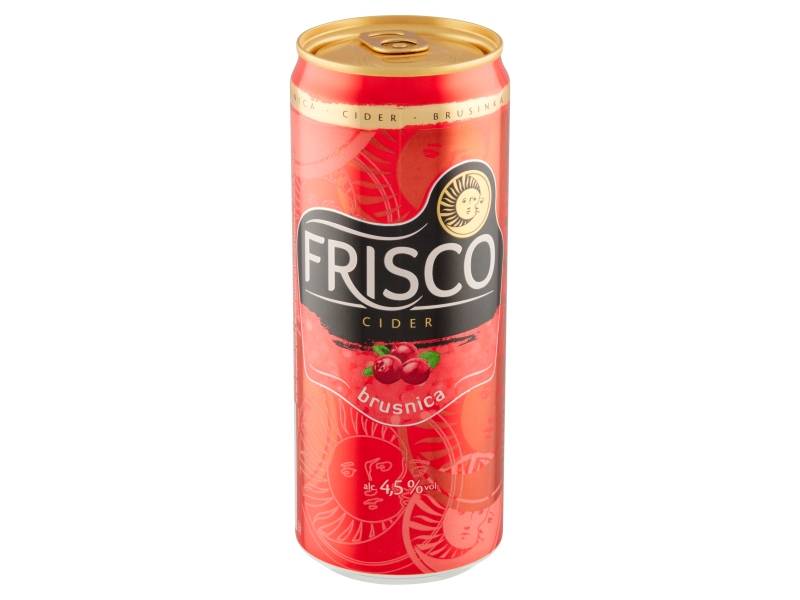 Frisco Brusinka 0,33l PLECH