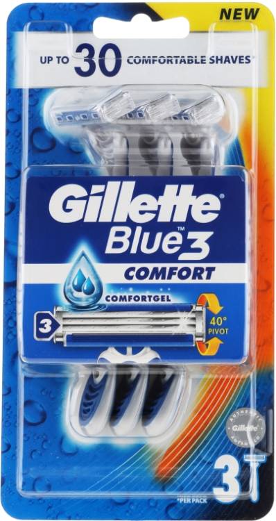Gillette Blue 3 Comfort Holítka 3ks