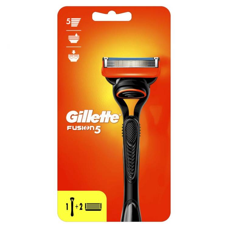 Gillette Fusion5 Strojek + 2 Hlavice