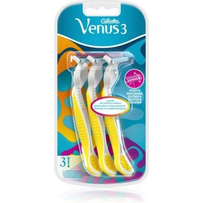 Gillette Venus Plus Yellow Holítka 3ks