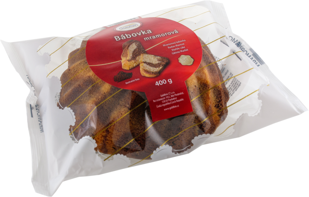 Goldfein Bábovka Mramorová 400g