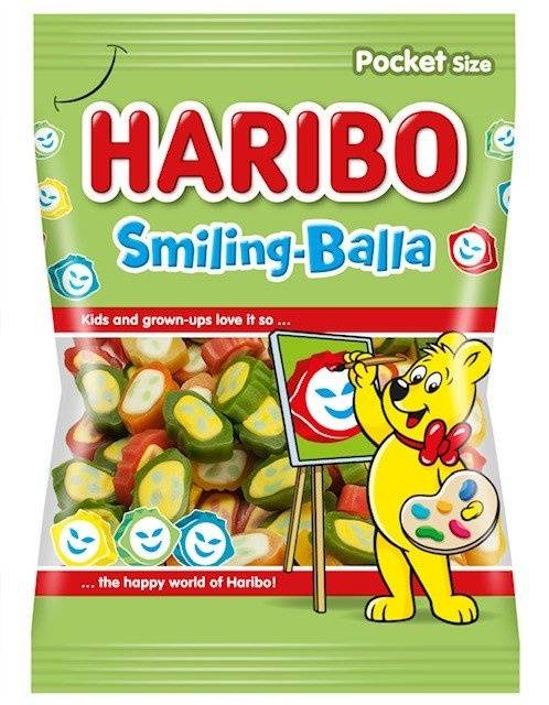 Haribo 100g Smiling Balla