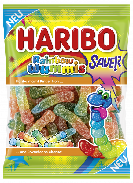 Haribo 160g Rainbow Wummis DE