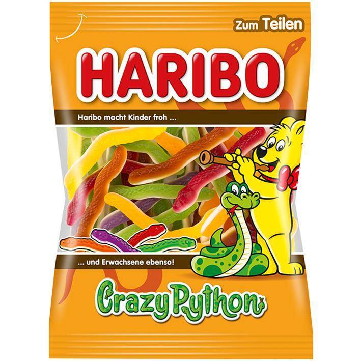 Haribo 175g Crazy Python DE