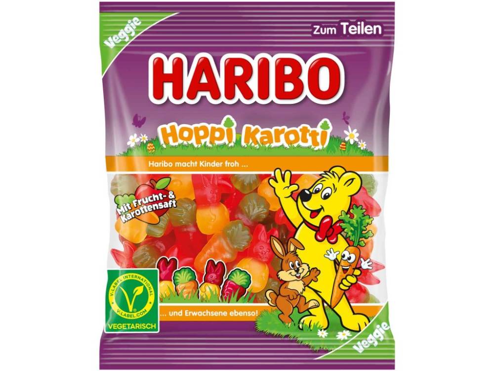 Haribo 175g Hoppi Karotti DE