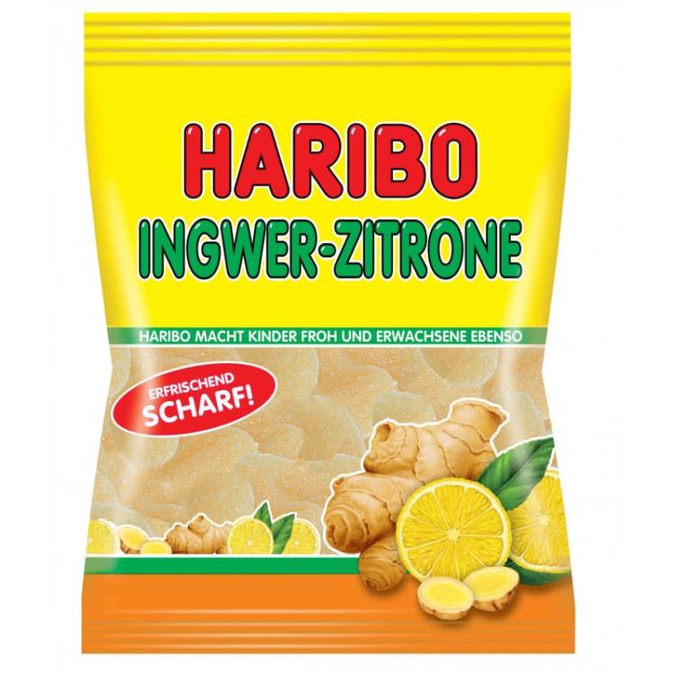 Haribo 175g Ingwer Zitrone