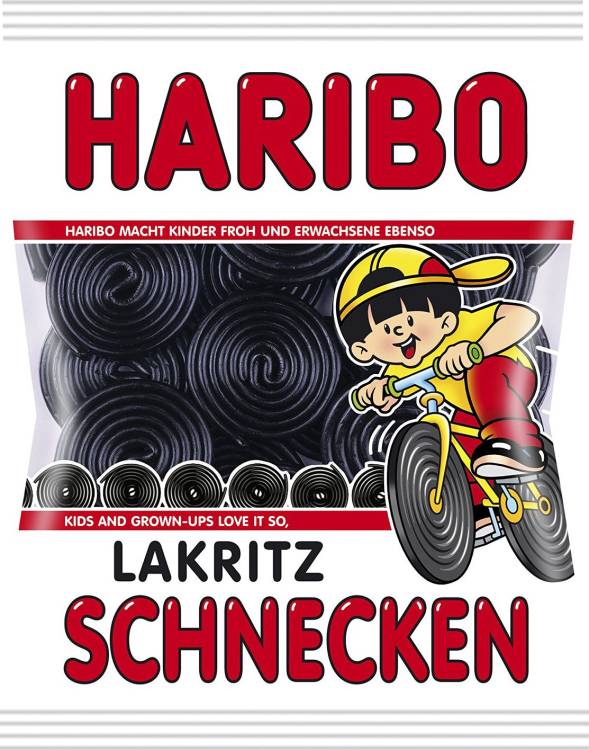 Haribo 175g Lakritz Schnecken DE