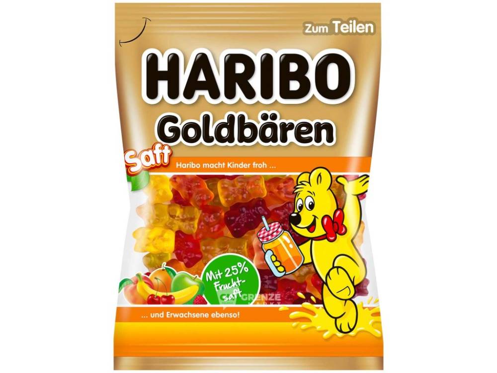 Haribo 175g Saft Goldbaren