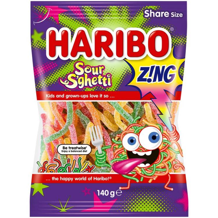 Haribo 175g Sauer Sghetti DE