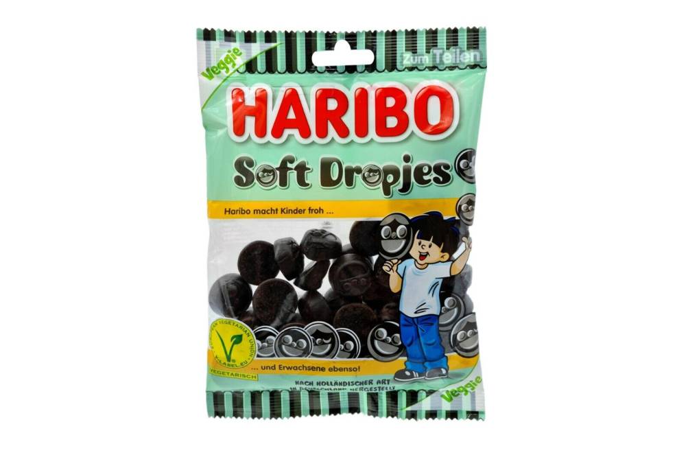 Haribo 175g Soft Dropjes DE