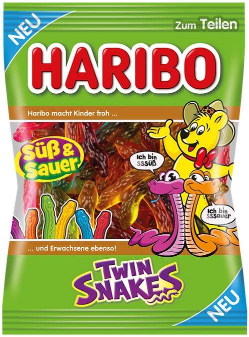 Haribo 175g Twin Snakes