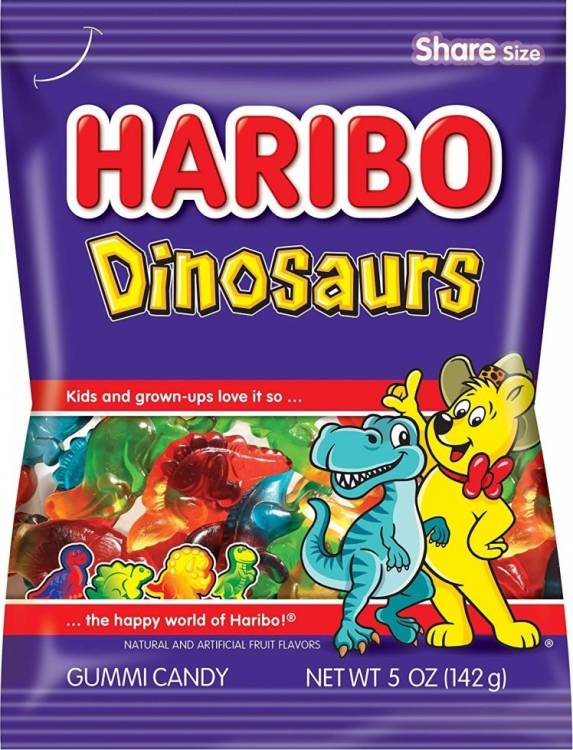 Haribo 200g Dinosaurie