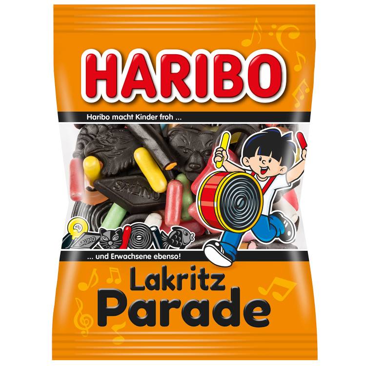 Haribo 200g Lakritz Parade