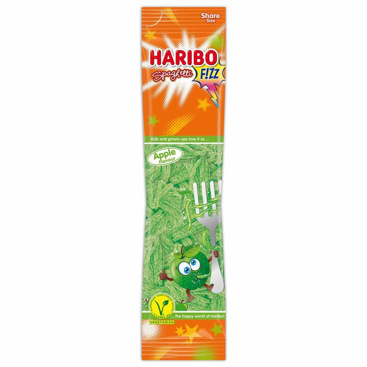 Haribo 200g Spaghetti Fizz Apple DE