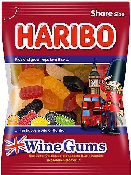 Haribo 200g Wine Gums