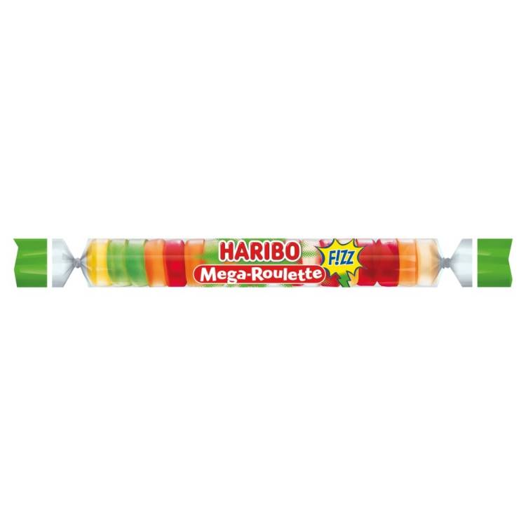 Haribo 45g Mega Roulette Sauer