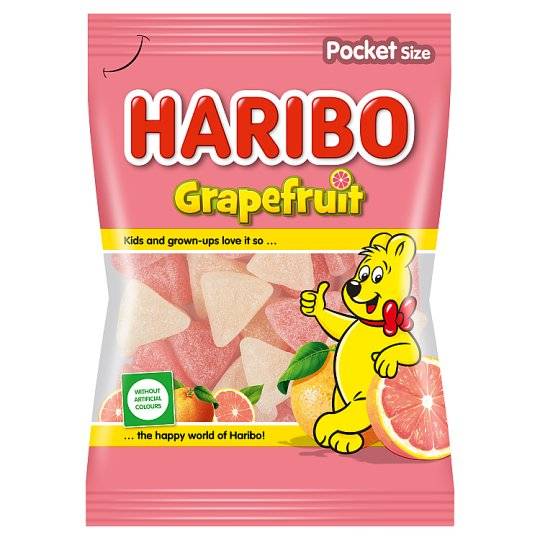 Haribo 80g Grapefruit