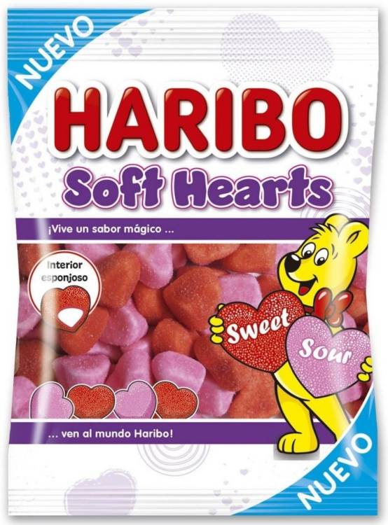 Haribo 80g Soft Hearts