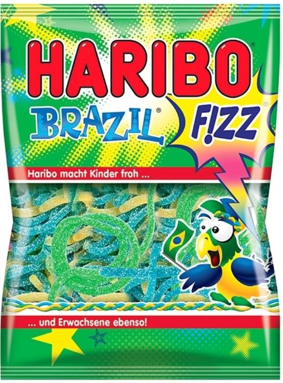 Haribo 85g Brazil Fizz