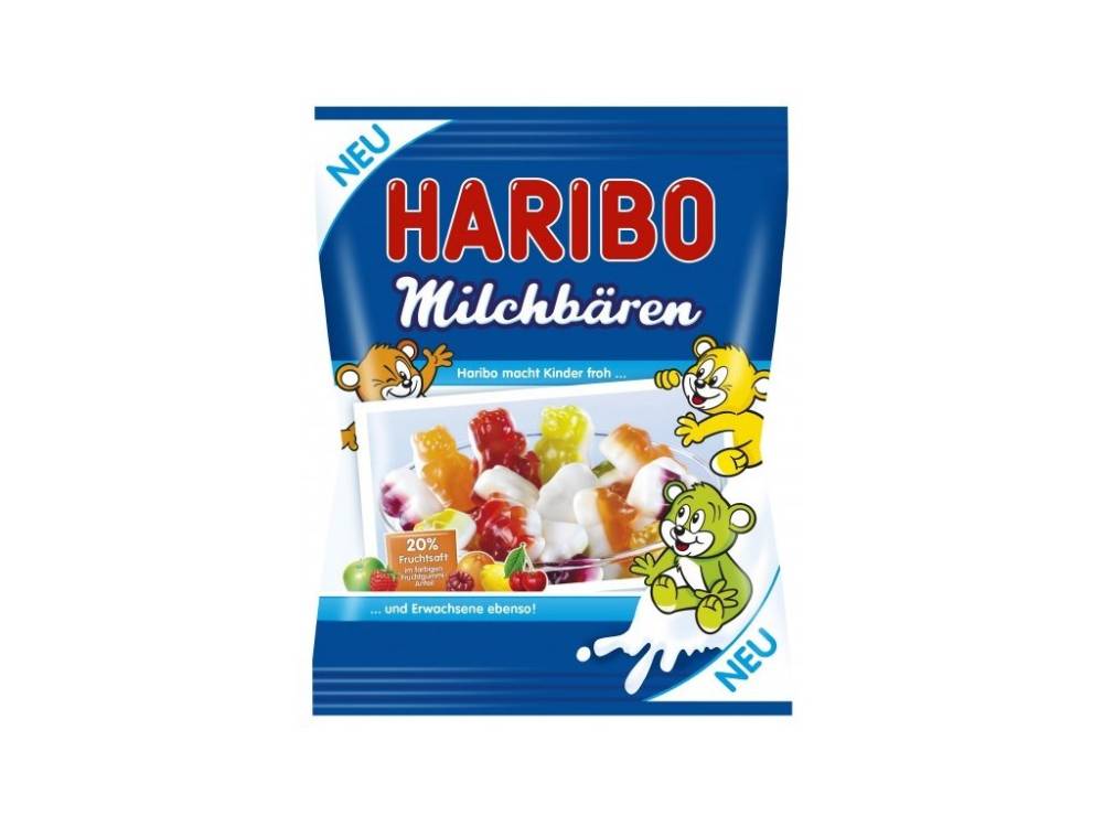 Haribo 85g Milchbaren