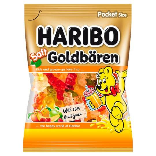 Haribo 85g Saft Goldbaren