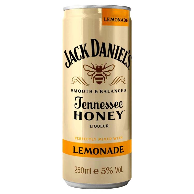 Jack Daniel’s Honey Lemonade 5% PLECH 0,25l