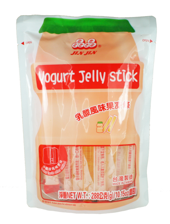 Jin Jin Yogurt Jelly Stick 288g