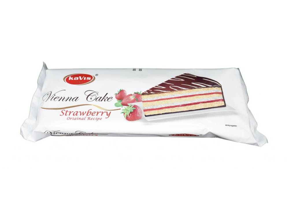 KaVis Vienna Cake Strawberry 200g