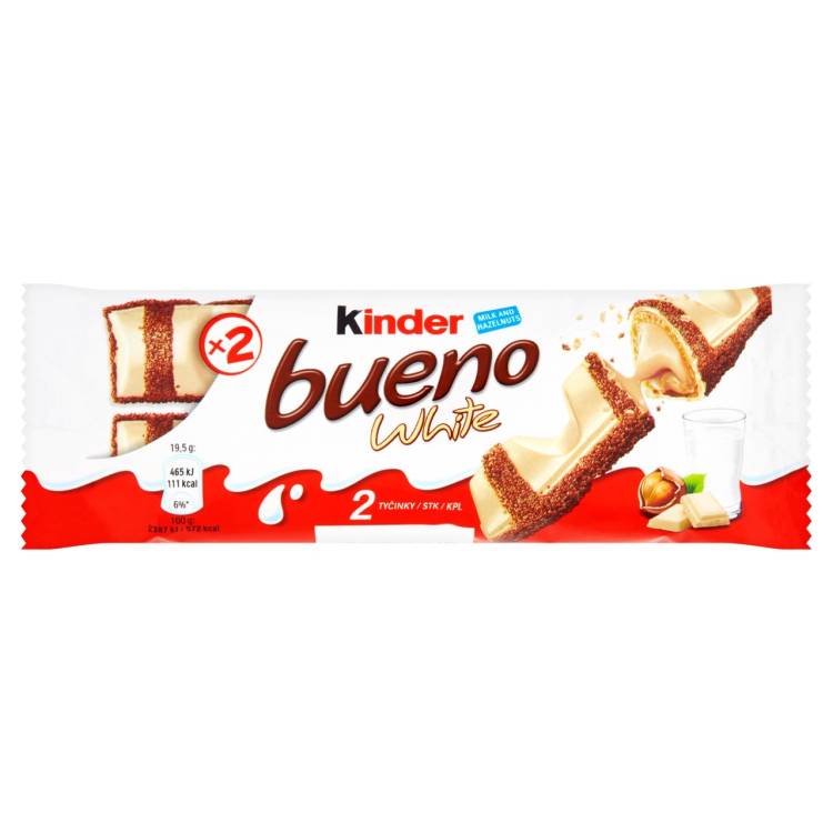 Kinder Bueno Bílá Čokoláda 39g