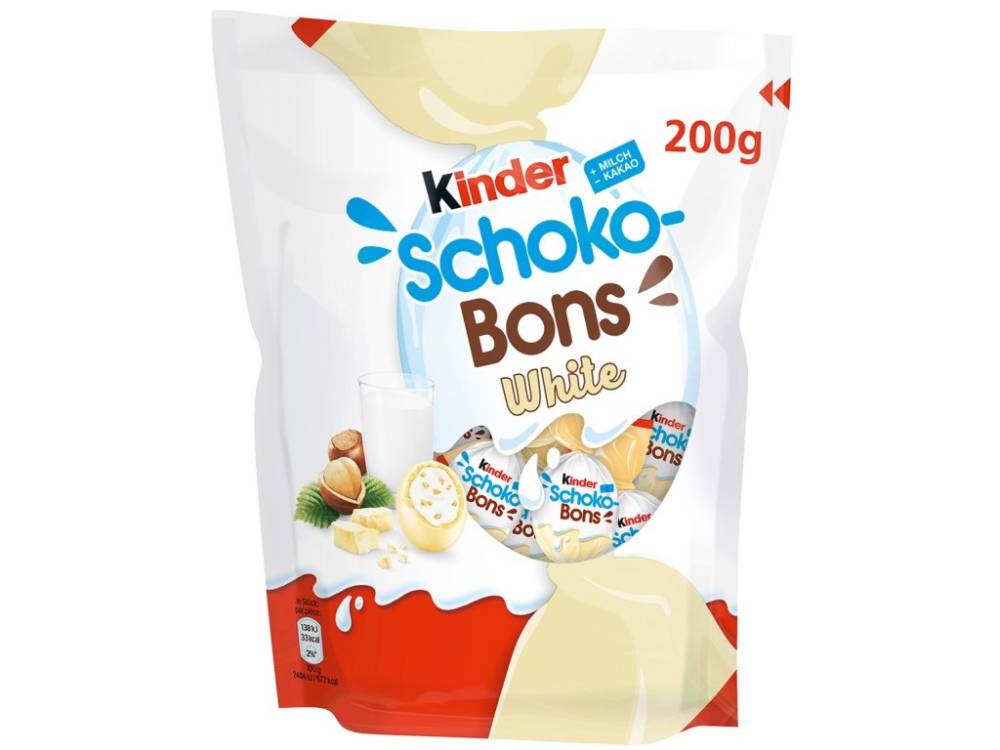 Kinder Schokobons White 200g