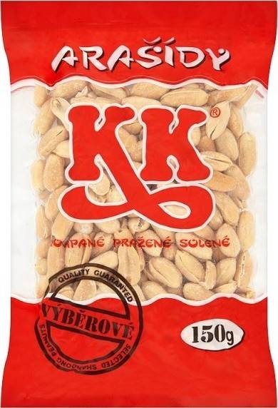 KK Arašídy Pražené 12x150g