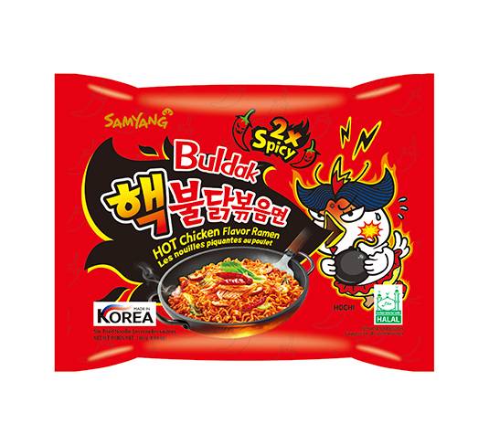 Korejské Nudle Samyang Chicken 2x Spicy 140g