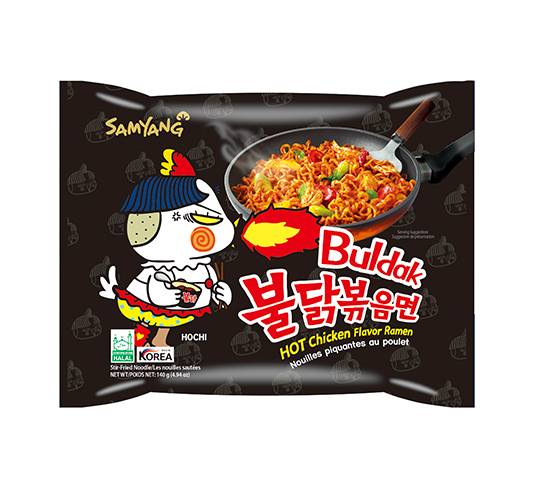 Korejské Nudle Samyang Chicken Buldak 140g