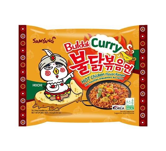 Korejské Nudle Samyang Chicken Curry 140g