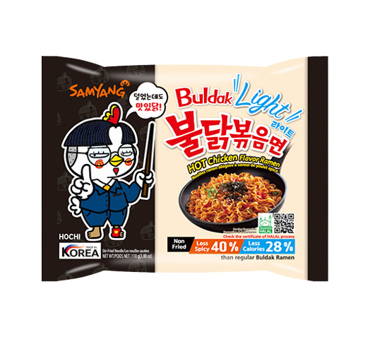 Korejské Nudle Samyang Chicken Light 110g