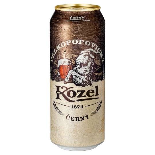 Kozel Černý PLECH 0,5l