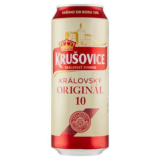 Krušovice 10° PLECH 0,5l