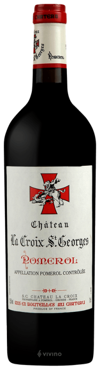 La Croix St. Georges Chateau La Croix St. Georges Pomerol 2015 0,75l