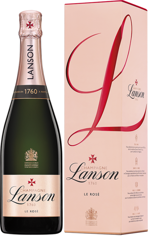 Lanson Le Rosé Brut GBX 0,75l