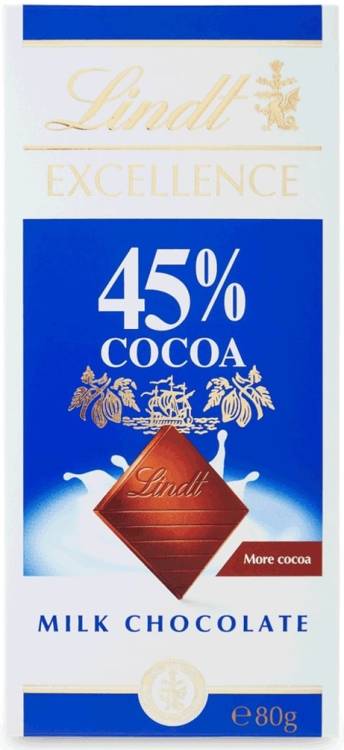 Lindt Excellence 45% 100g