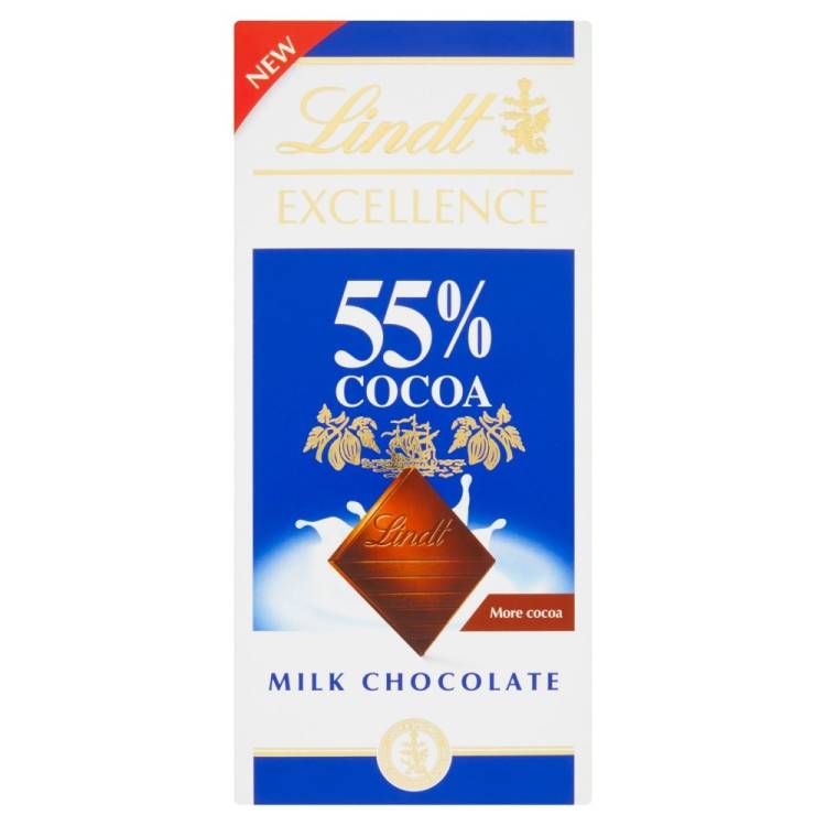 Lindt Excellence 55% 100g