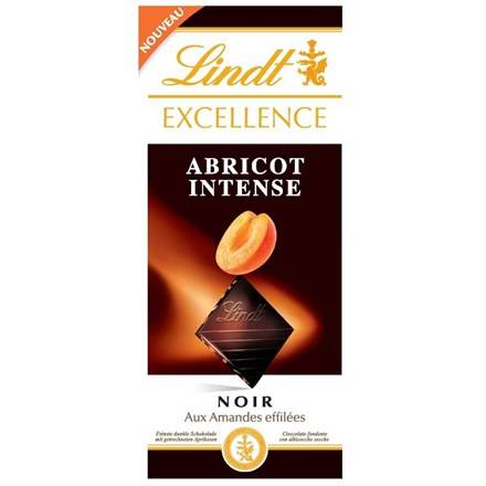 Lindt Excellence Apricot Intense 100g