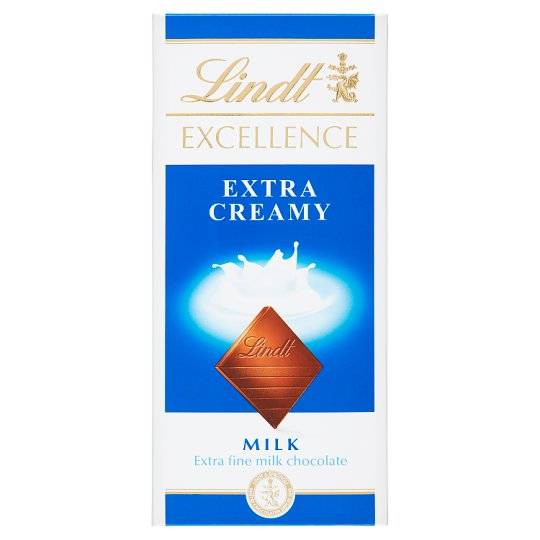 Lindt Excellence Extra Creamy 100g