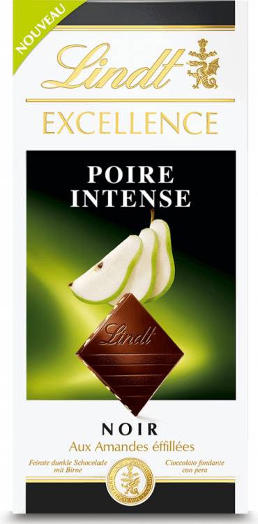 Lindt Excellence Poire Intense 100g