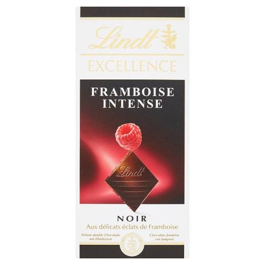 Lindt Excellence Raspberry Intense 100g