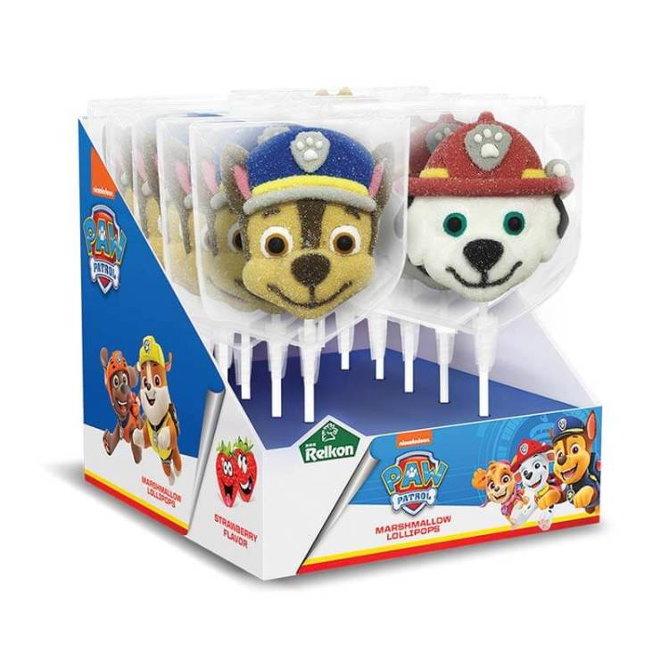 Lízátko My Paw Patrol Mallow 12x45g