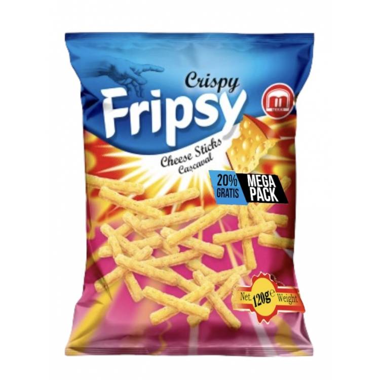 MAKS Fripsy Mega Sticks Cheese 120g